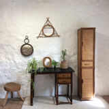 Bamboo and rattan closet