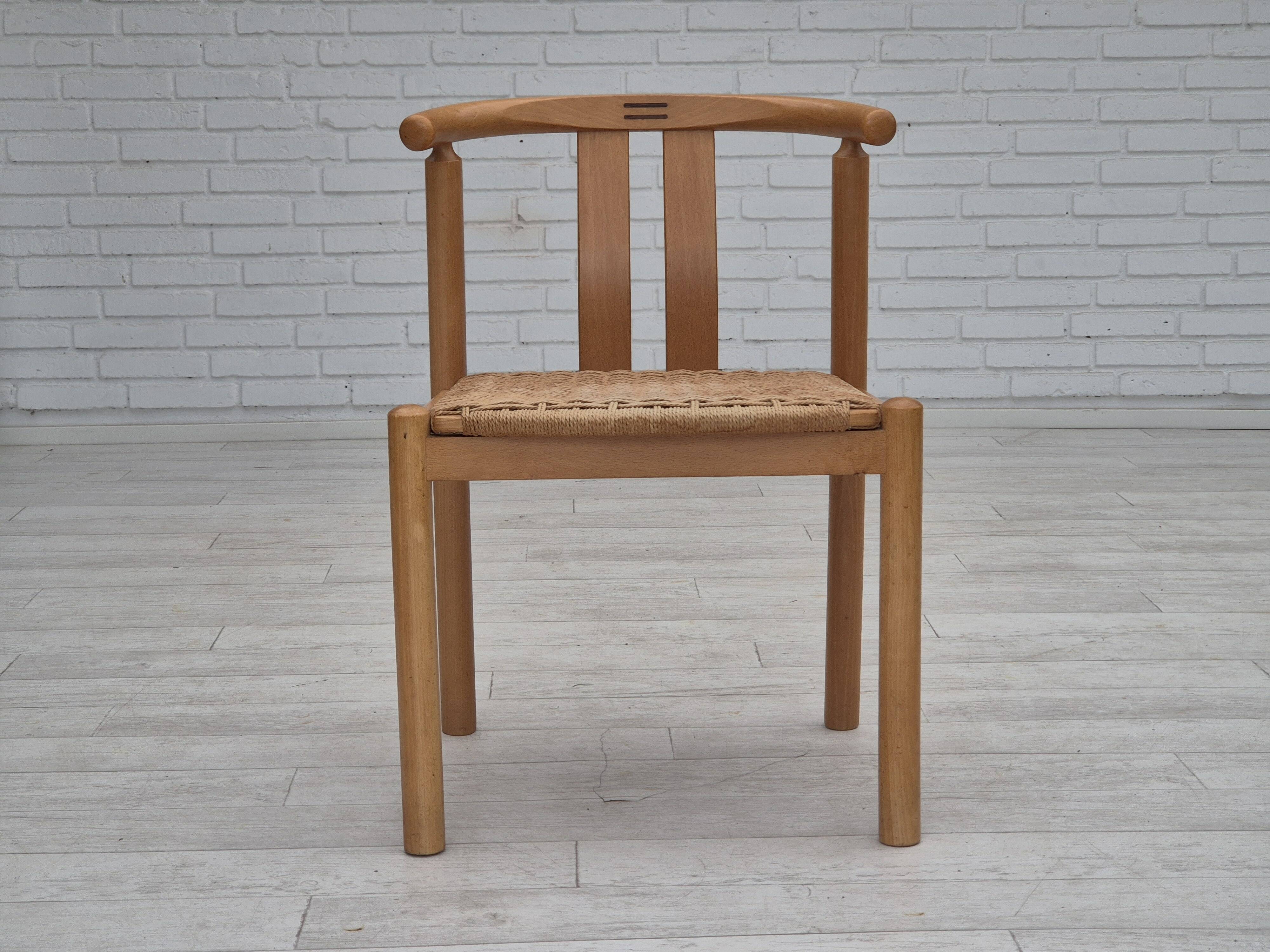 1970s, Danish design by Hans J. Frydendahl, pair of chairs model "Cleopatra".