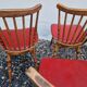 Set de 6 chaises Baumann en bois tourné