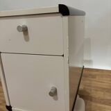 Pair of 70s tulip bedside tables