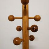 Pine parrot coat rack from the 70s