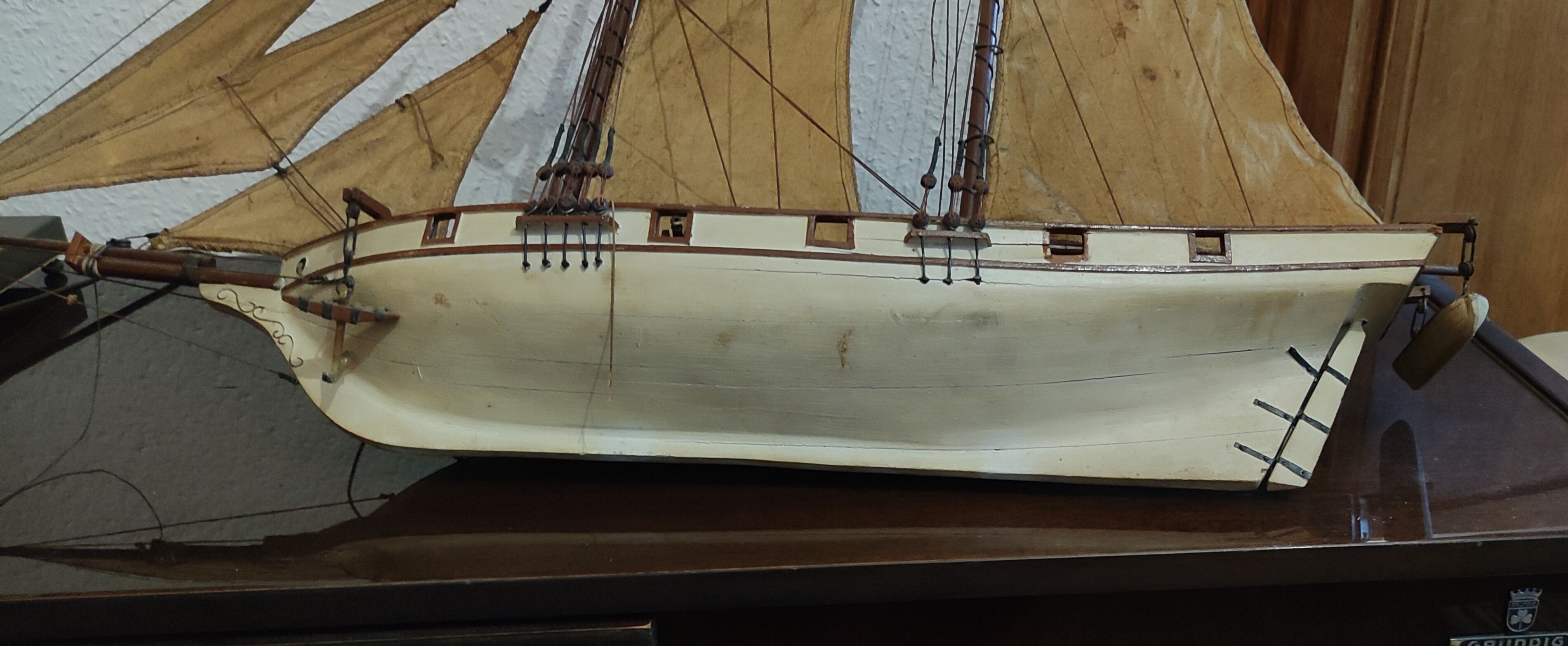 Old model boat