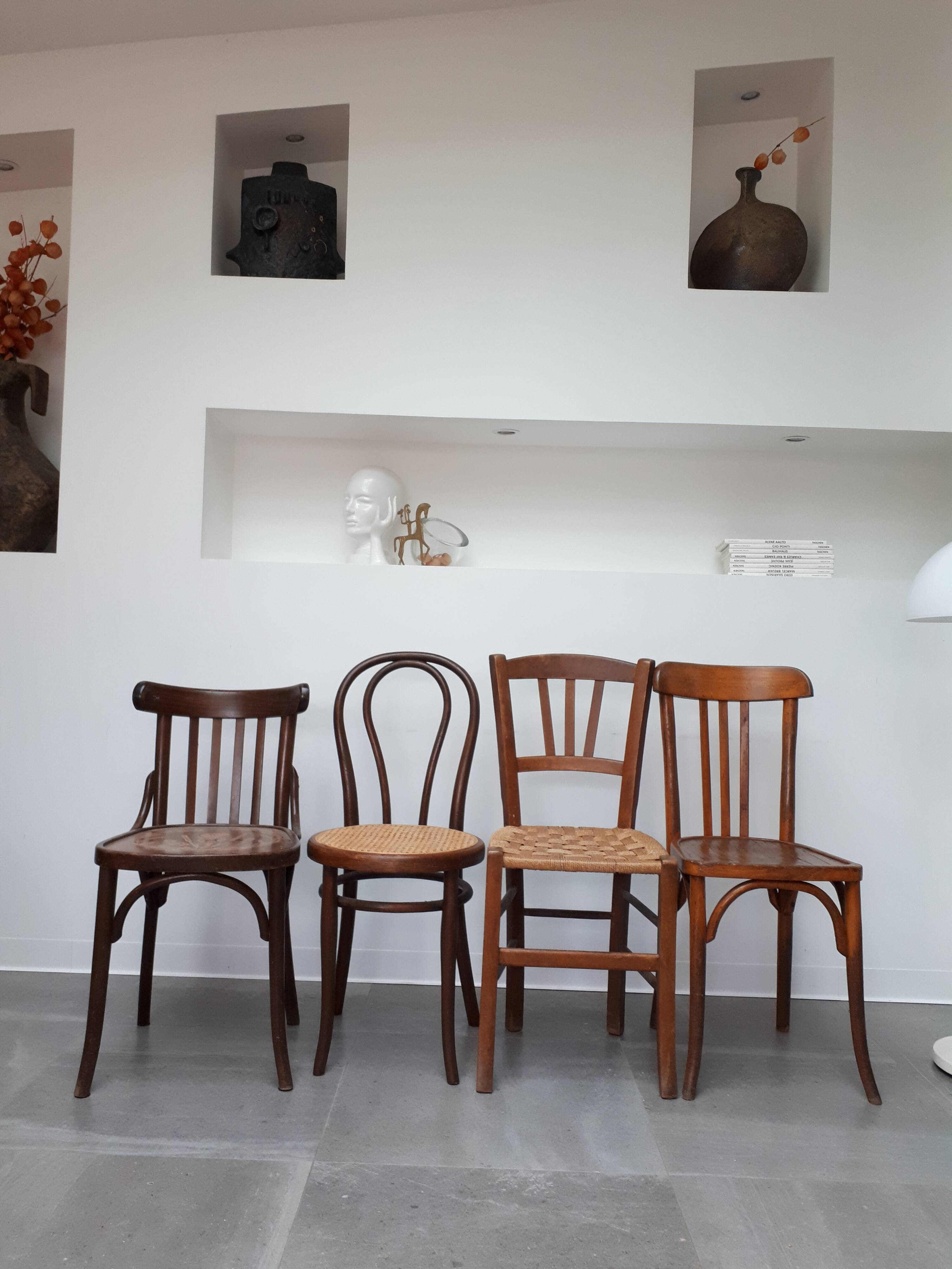 Set of 4 bistro chairs