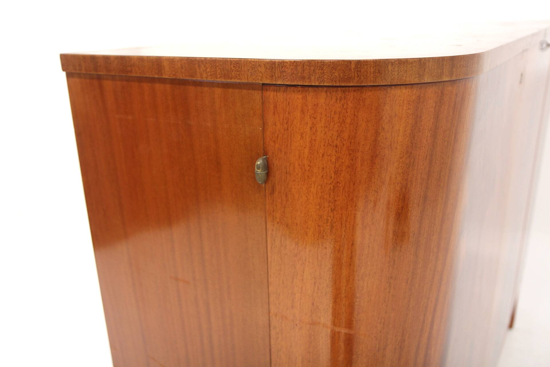 Scandinavian enfilade in mahogany, Swedish modern, Sweden, 1940.