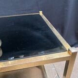 Belgo Chrome sofa end table, 1970s