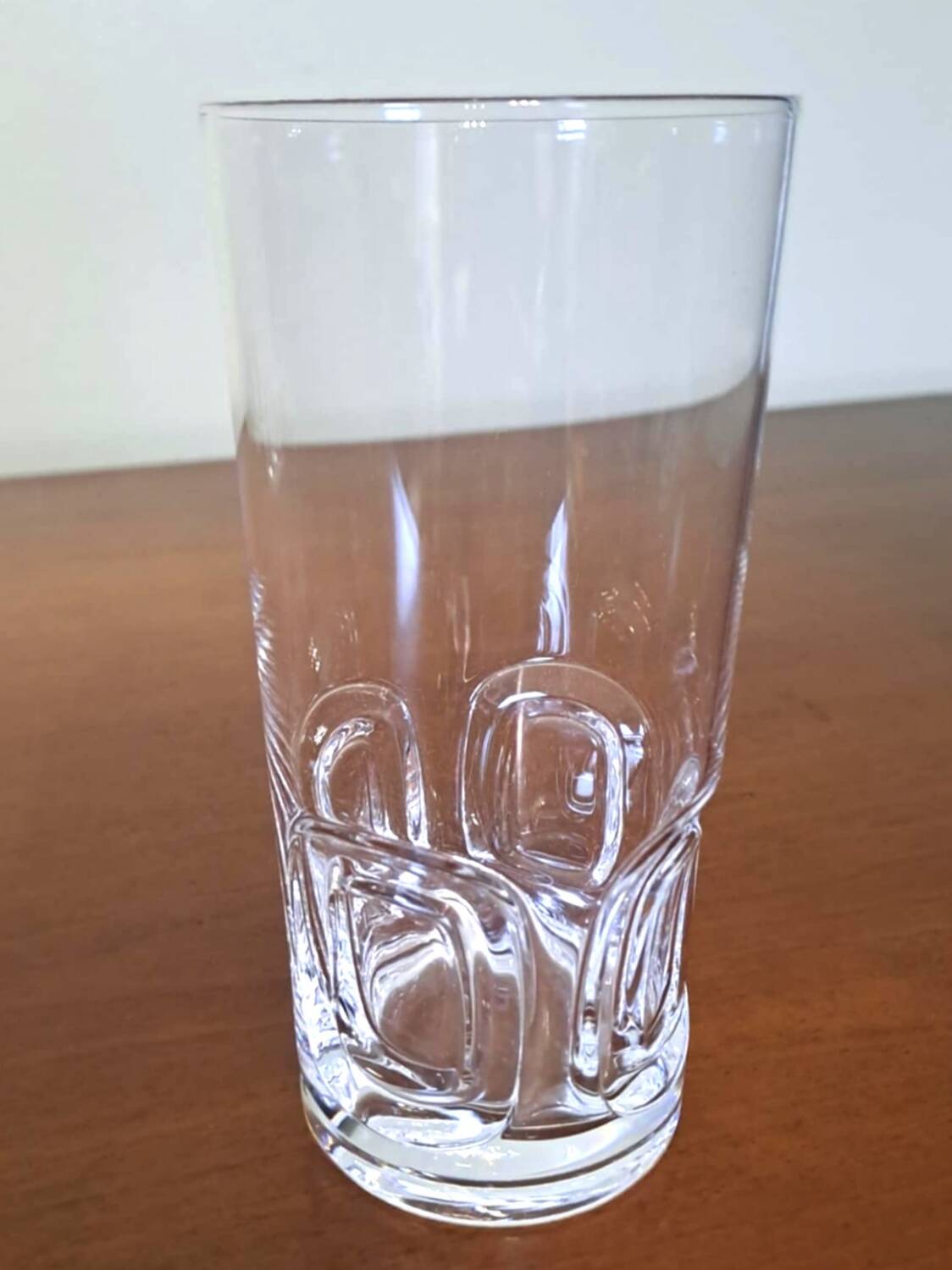 6 verres en cristal