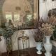 Brass hanging lamp
