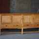 Henning Kjærnulf, mid-century Danish brutalist enfilade in oak, 1960s.