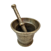 Bronze pestle, apothecary mortar