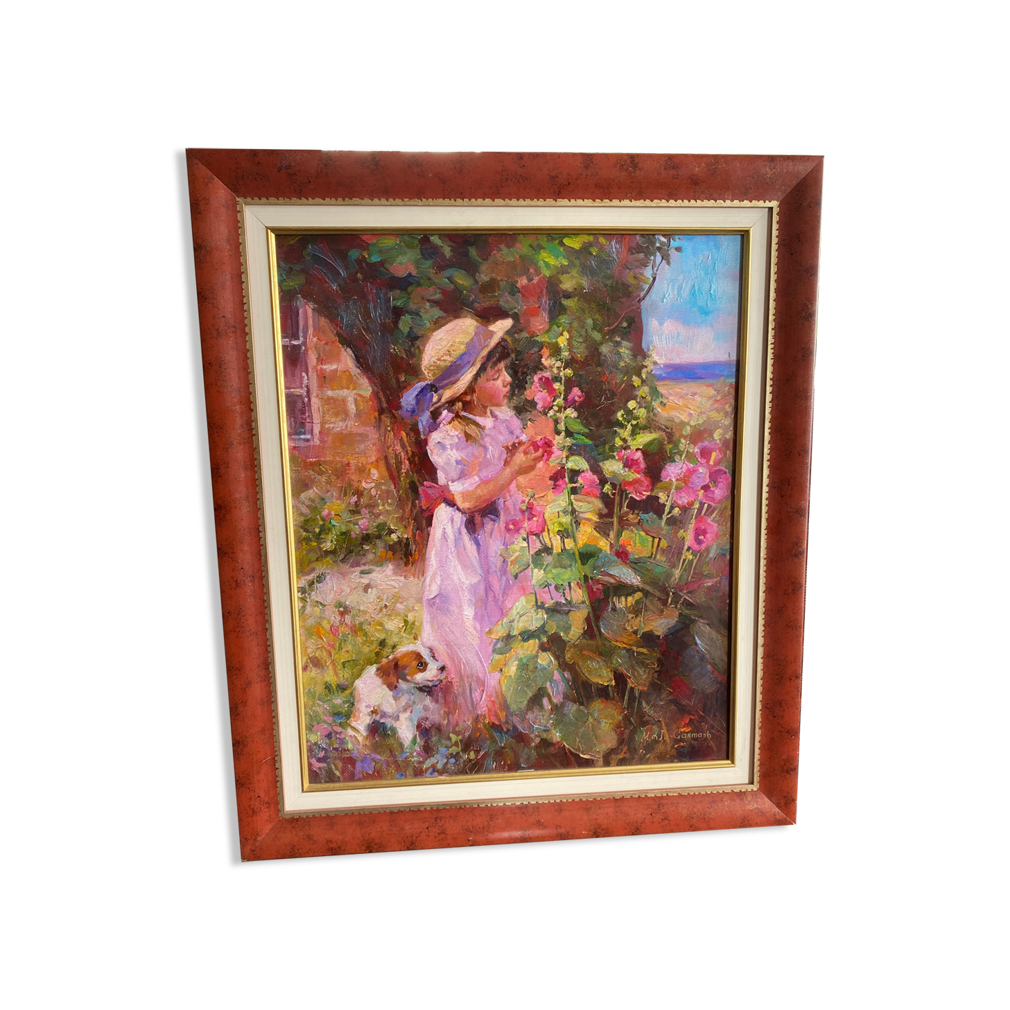 Portrait of a young girl M&J Garmash