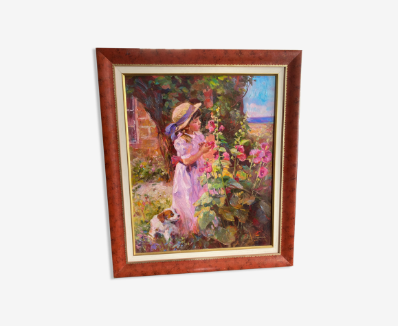 Portrait of a young girl M&J Garmash