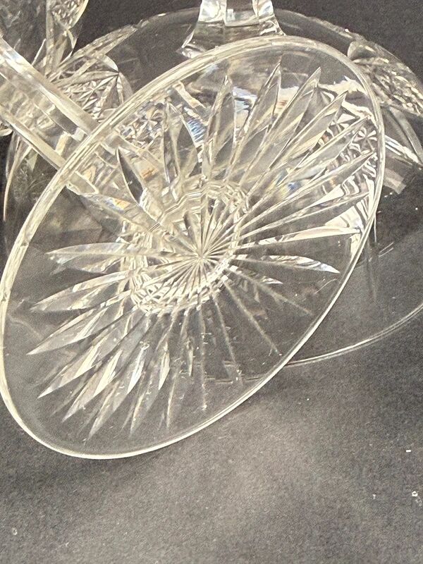 Baccarat, service Epron, suite de 6 coupes à champagne