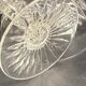 Baccarat, service Epron, suite de 6 coupes à champagne