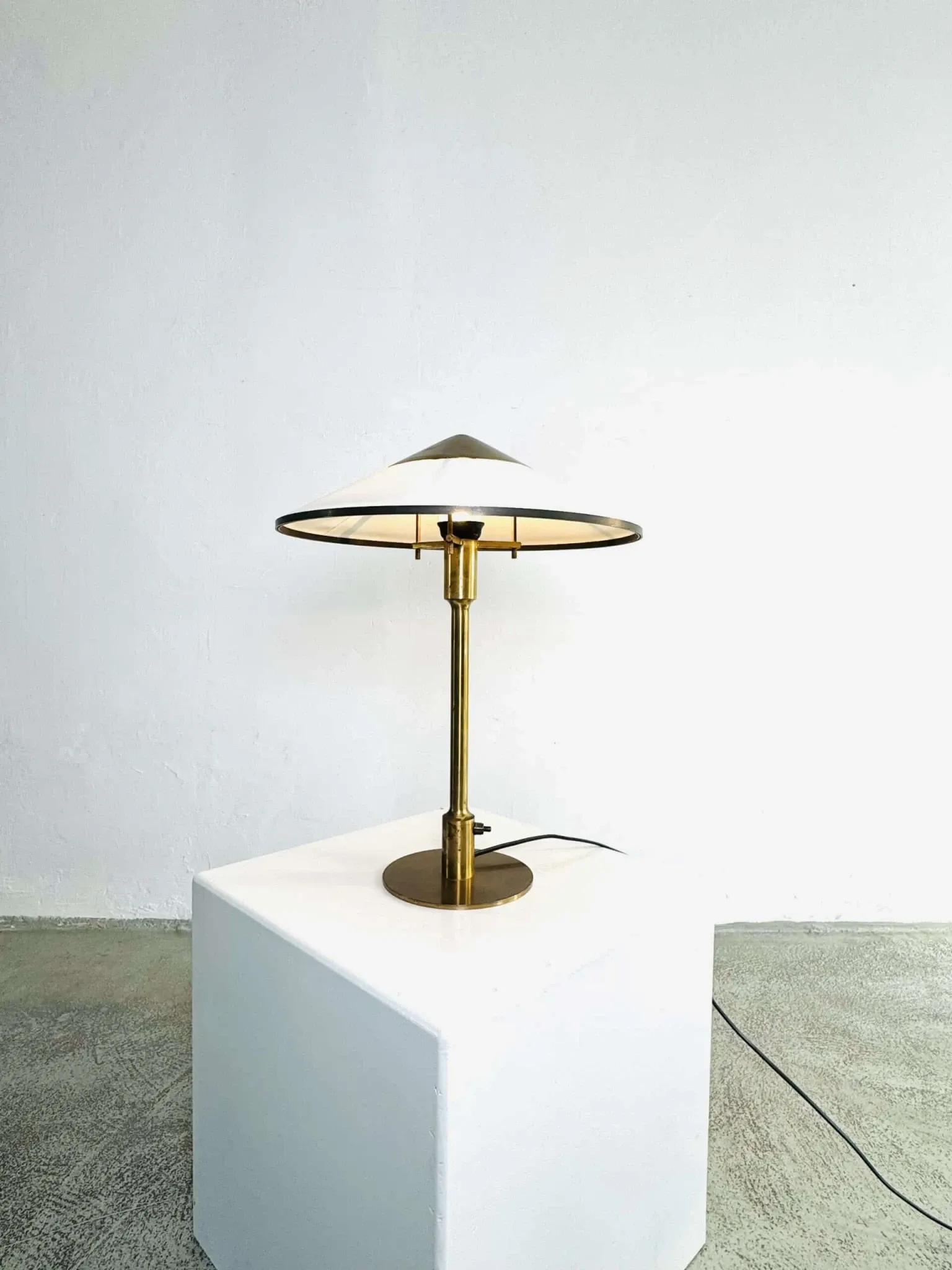 Kongelys Table Lamp By Niels Rasmussen Thykier For Fog & Mørup, Denmark, 1950S