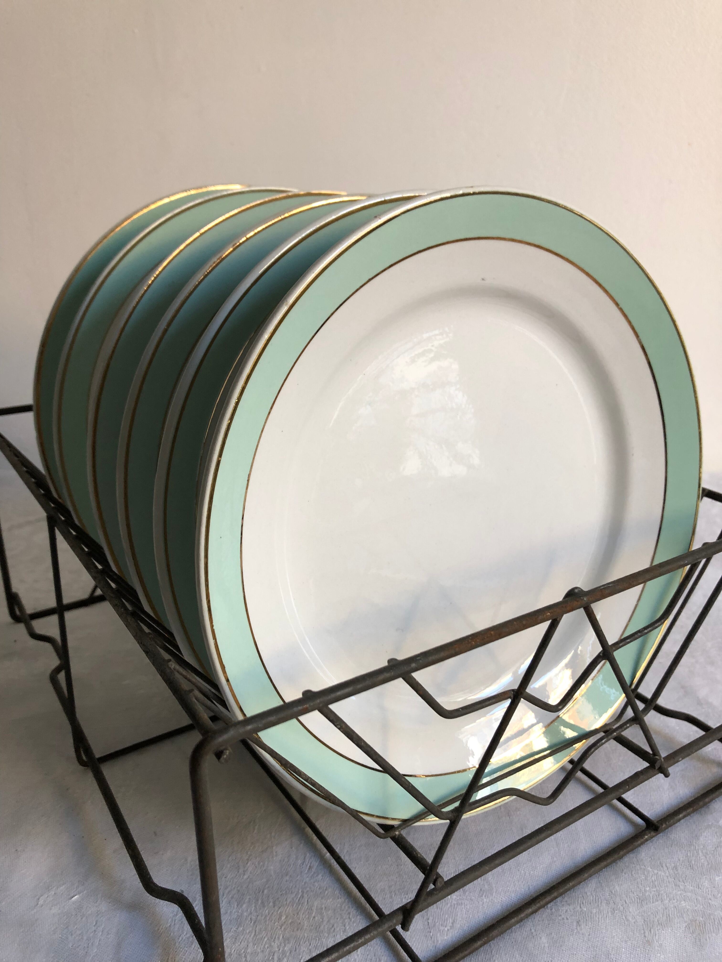 6 flat plates Luneville, Dauphine service