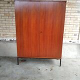 Vintage scandinavian modernist wardrobe 1950