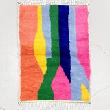 Colorful Boujaad Moroccan Berber rug 1.48x1.04m