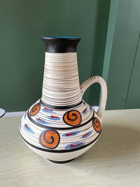 West Germany ceramic vase from the 60s
