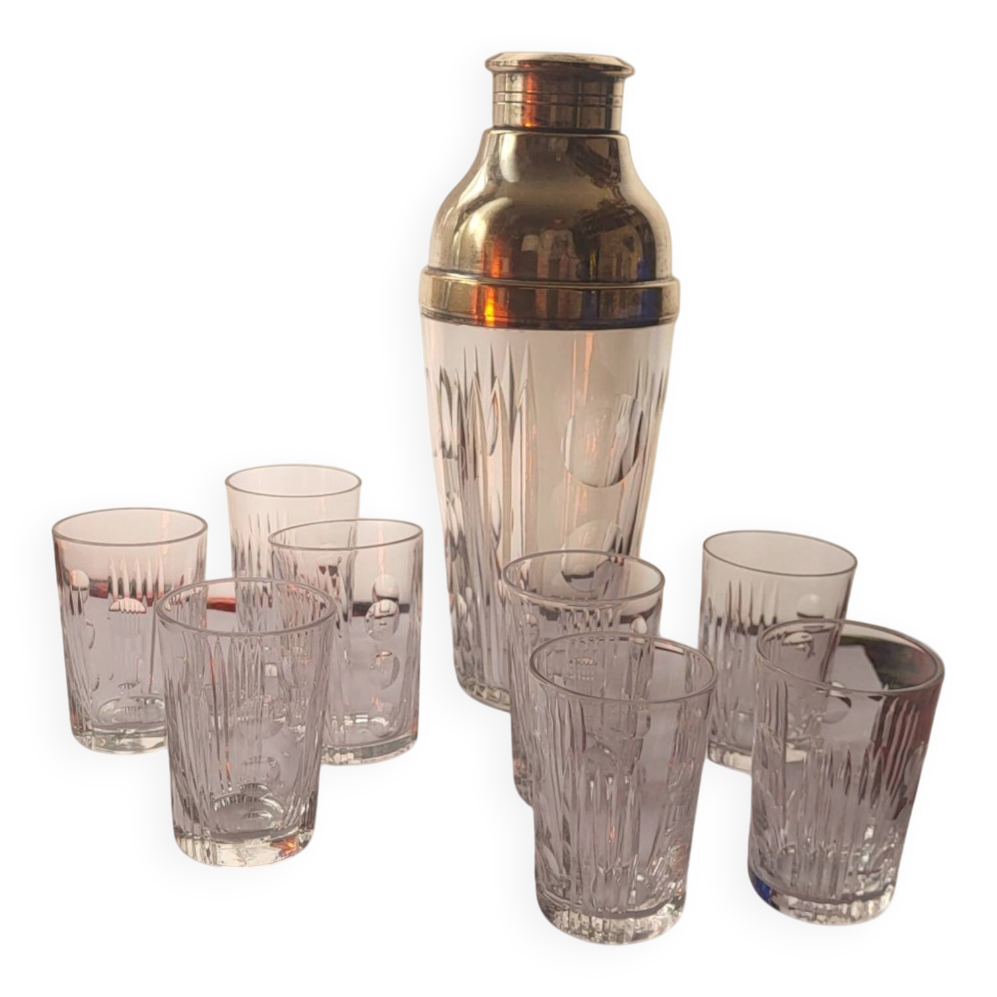 Crystal Sèvres cocktail service
