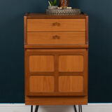 Retro teak 1960s Nathan squares lamp table sideboard