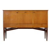 Midcentury high sideboard/ long john in teak