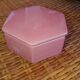 Pink porcelain jewelry box