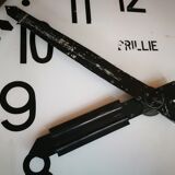 Industrial clock Brillie backlit station