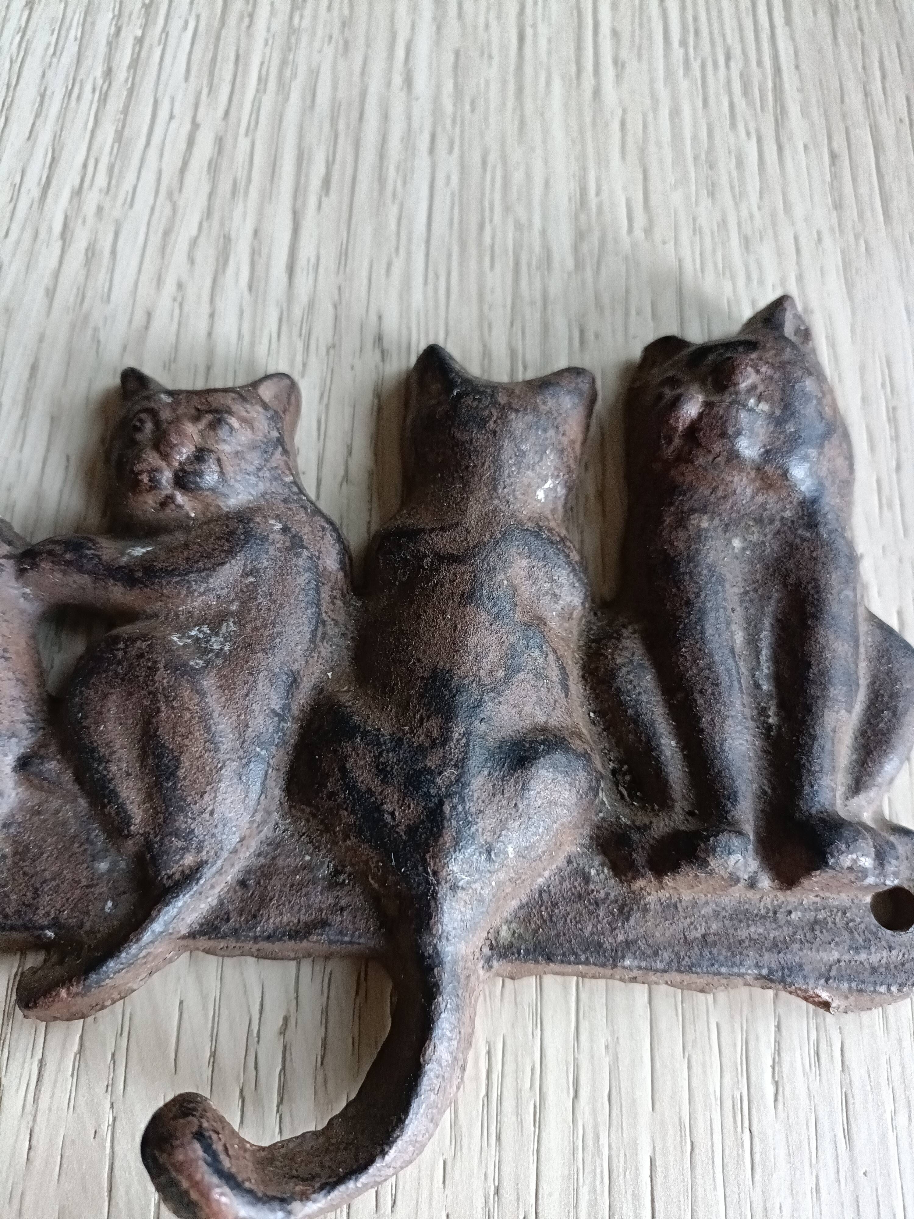 Cat tea towel holder or key ring