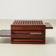 Table basse Tetra de Bernard Vuarnesson pour Bellato Italie, années 1980