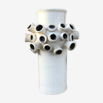 "Sputnik" ceramic vase by Bouhey