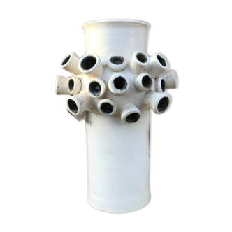 "Sputnik" ceramic vase by Bouhey