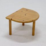 Solid Pine Coffee Table or Side Table by Rainer Daumiller for Hirtshalls Sawmills 1970s