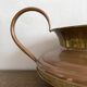 Large amphora or vintage planter in copper and brass