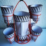 Ceramic orangeade service