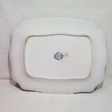 Serving dish of Bourgeois model Fontanges, iron