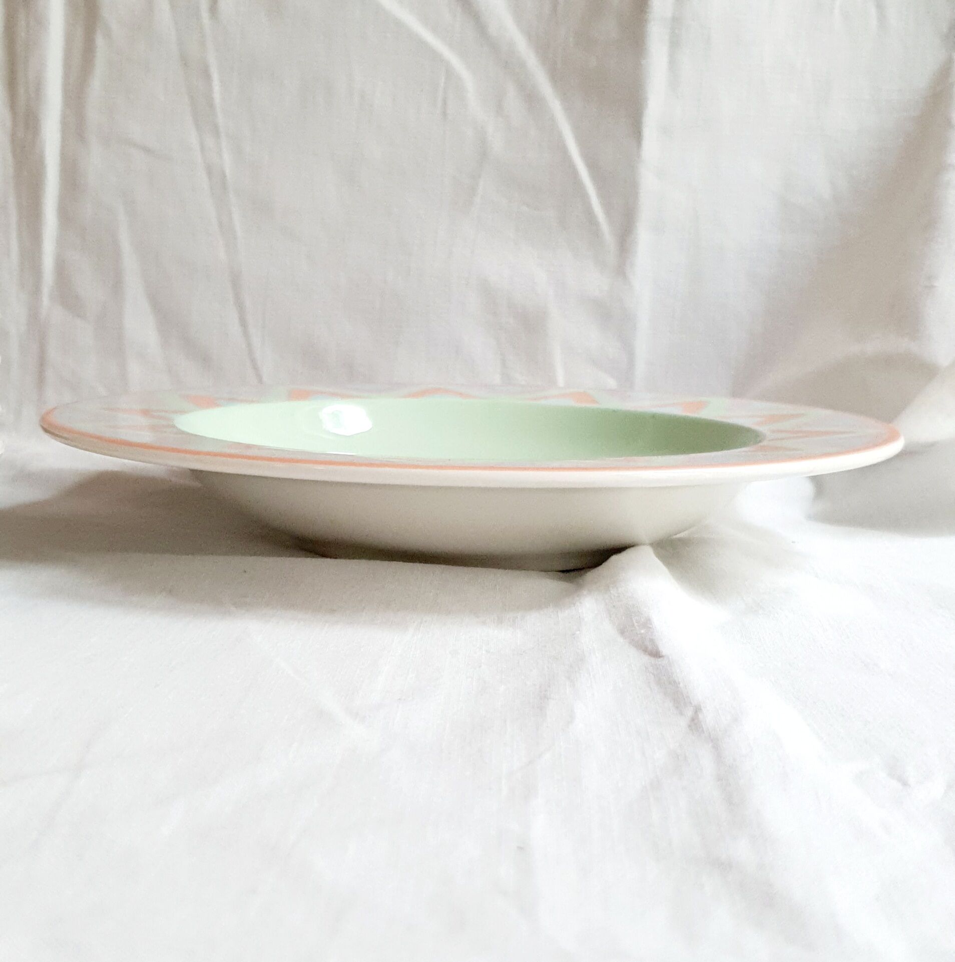 Set of 6 hollow plates Pagnossin model Arizona