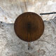 Fifth Door Pot Pot Tripod Wood turned Vintage