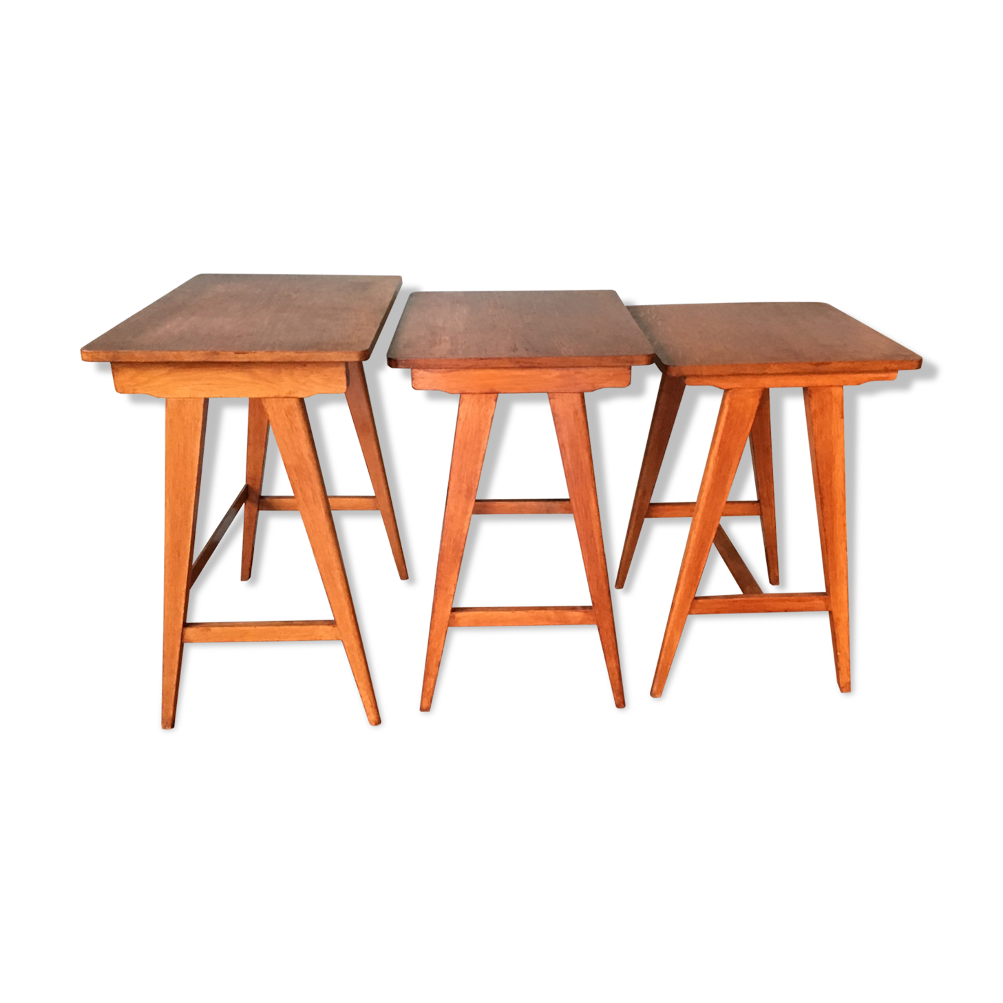 Oak tables, 50s.