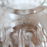 Paris crystal crystal vase