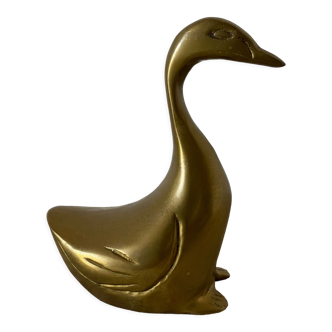 Decorative brass duck