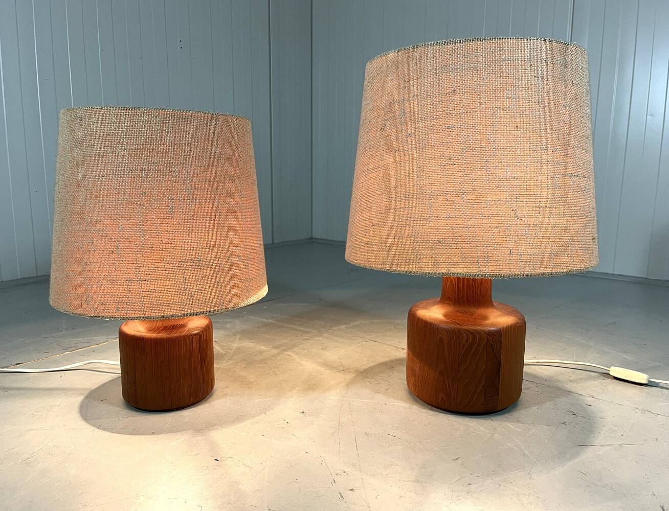 Bestform teak table lamps 1960’s