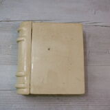 Ceramic jewelry box, in the shape of a book