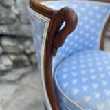 Little Duchess with swan's neck in mahogany, Empire period