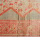 Antique persian wool malayer rug 183x131