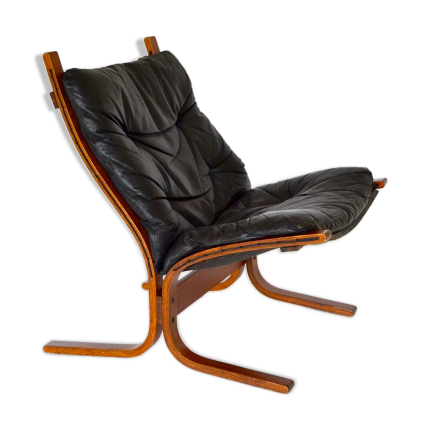 Vintage siesta armchair by Ingmar Relling for Westnofa, 1968