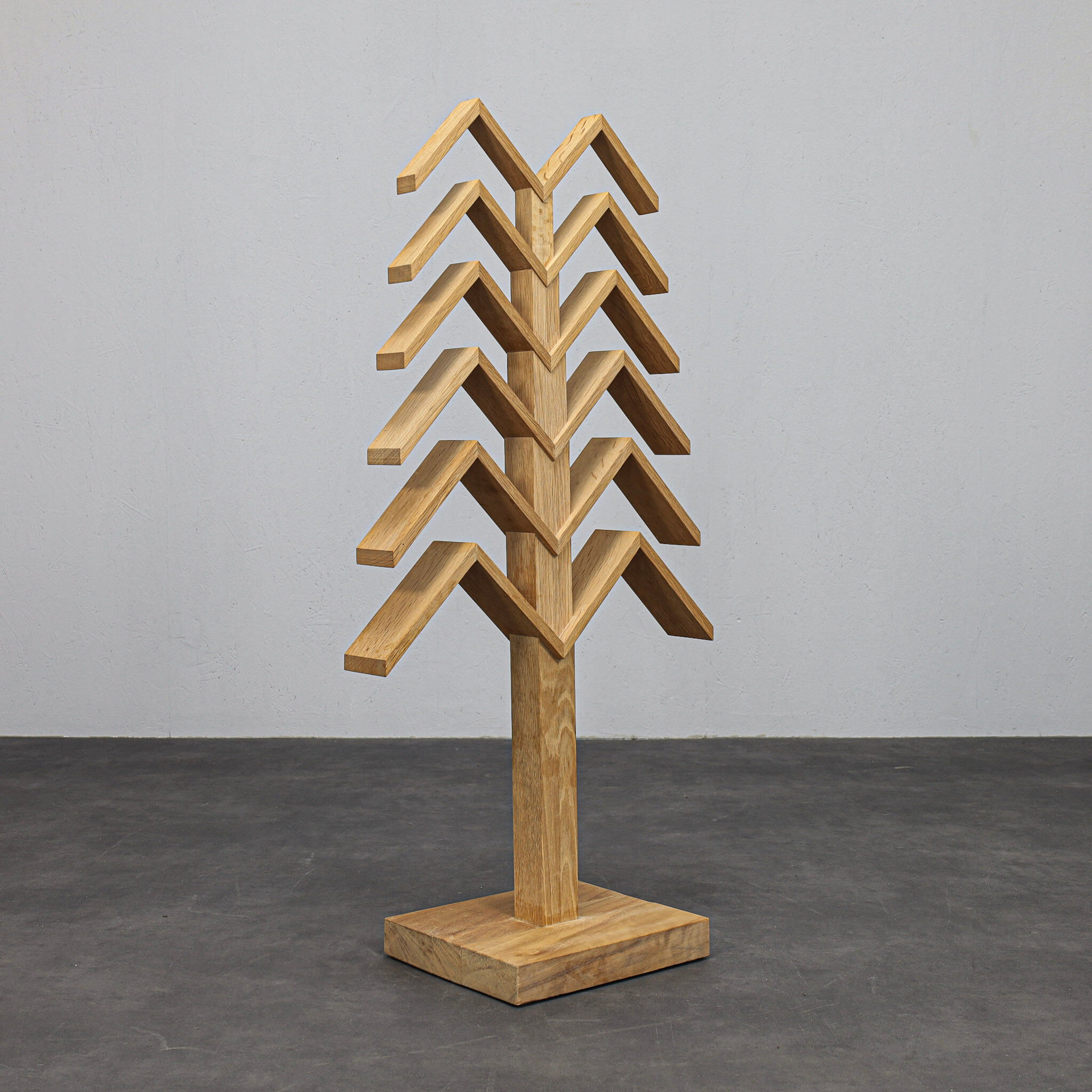 Geometric abstract sculpture by Herma Steur, 1990s