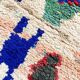 Moroccan Berber carpet Boujaad corridor 280x68cm