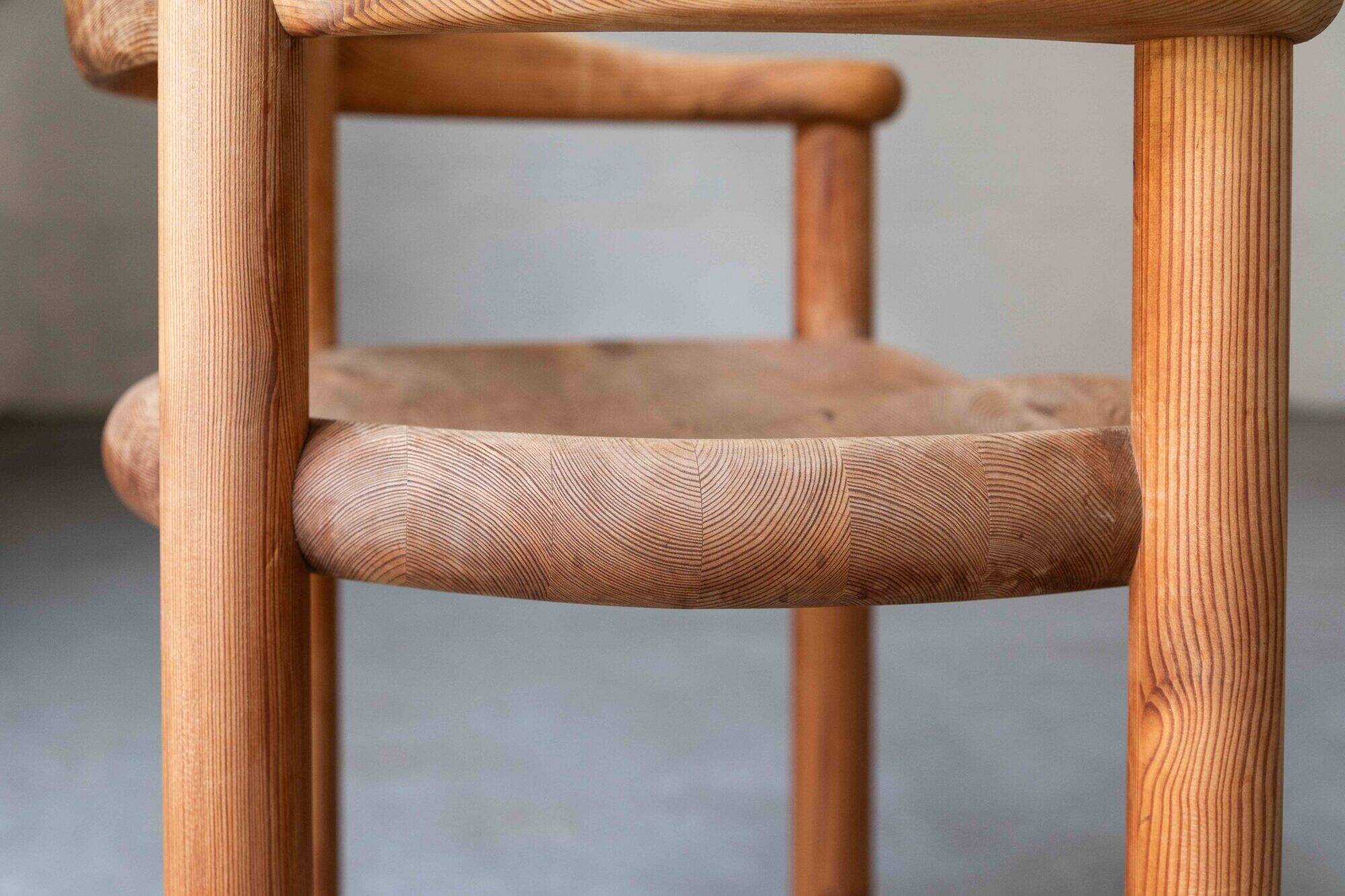 Set of 3 dining chairs by Rainer Daumiller