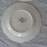 6 plates dessert H.Loux Sarreguemines Obernai