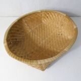 Ethnic rattan and bamboo basketwork